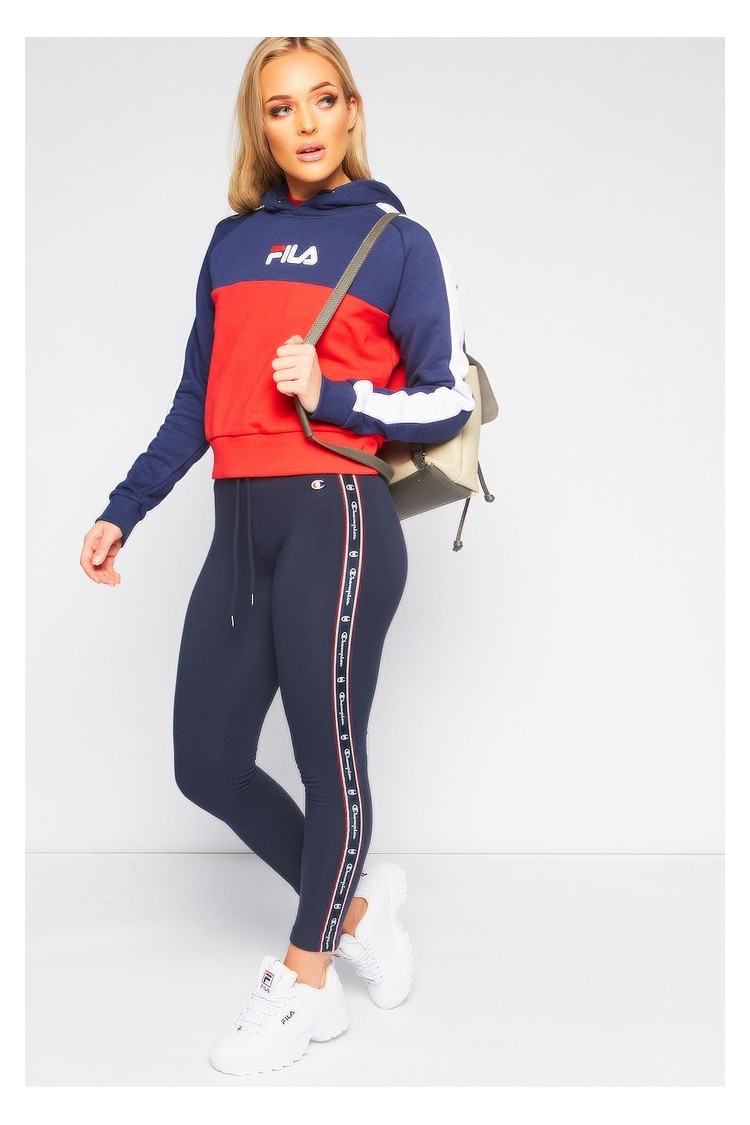 Sweat FILA à capuche avec bandes