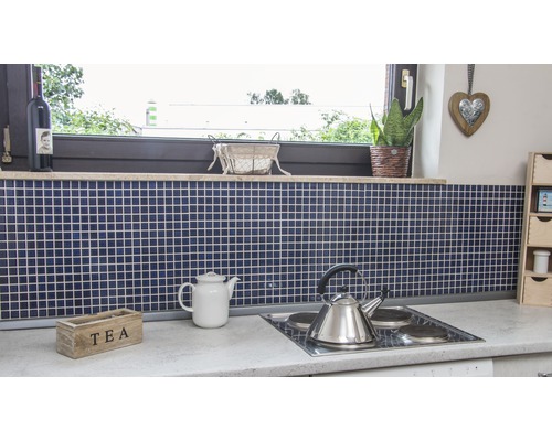 Keramisch mozaïek M 451 30,2x33 cm blauw