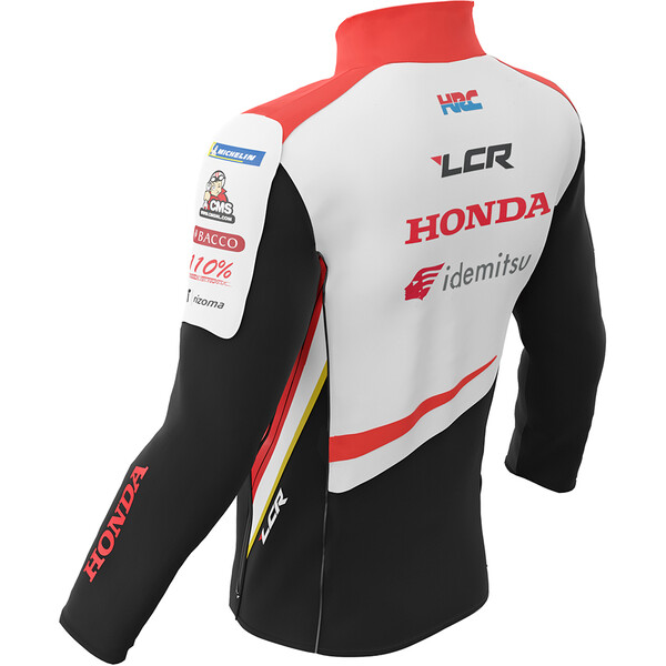 Ixon - Veste softshell LCR 22 Noir / Blanc / Rouge