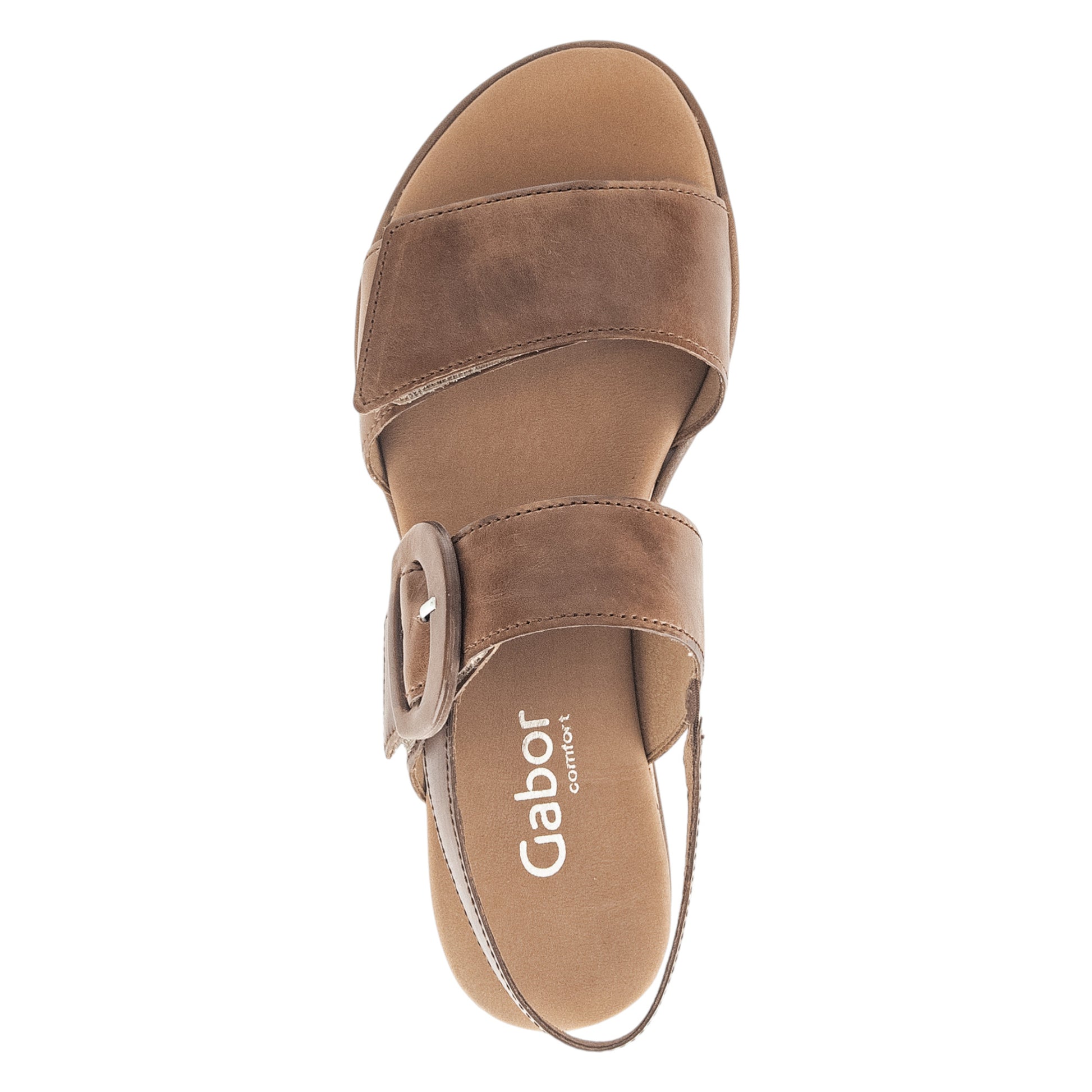 Flade sandaler, kvinder, brun