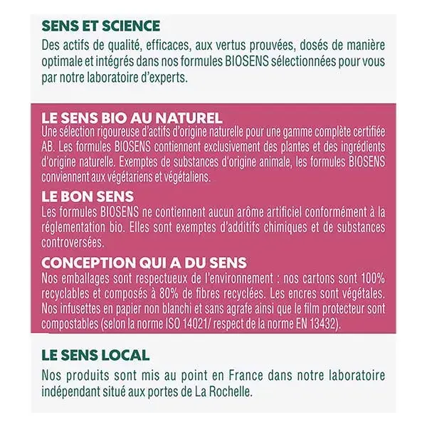 Biosens Thé Tuocha Kilos Tenaces Bio 30g