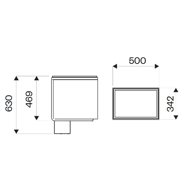 Réfrigérateur à compression Indel B Top Loaded 41L