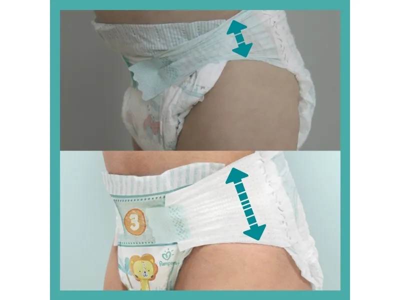Pampers Active Baby bleer størrelse 3, 6-10 kg, 208 stk.