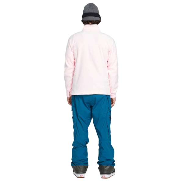 Sweat polaire VOLCOM V-SCIENCE FLEECE P/O 1/2 ZIP PARTY PINK