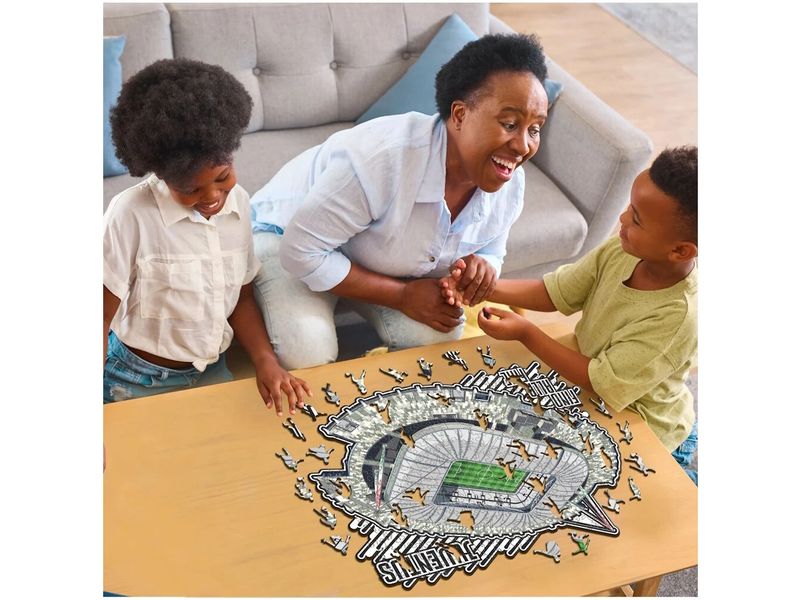 Iconic Puzzle Juventus Fc – Allianz Stadium Offiziell lizenziertes Holzpuzzle, Grösse M