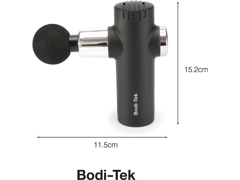 Bodi-Tek Massage Pistole Mini Deep Tissue Massagegerät für Sportlerinnen und Sportler