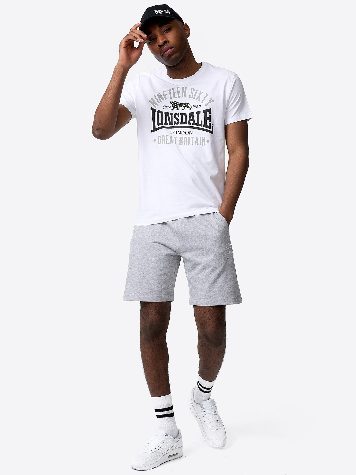 Lonsdale Herren T-Shirt normale Passform KILCHOAN