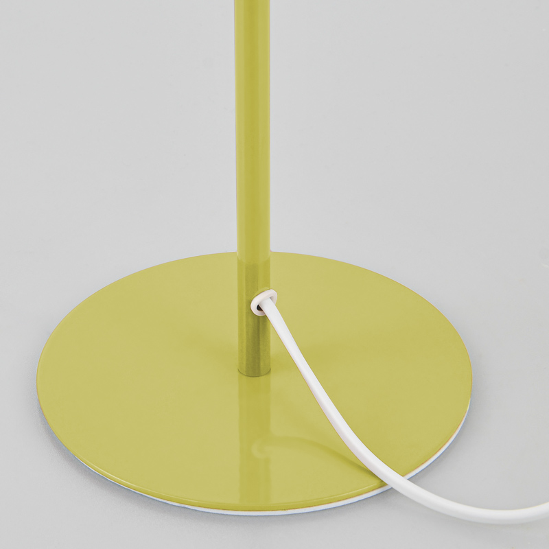 Lampe à poser 'Liam' en métal vert d'eau