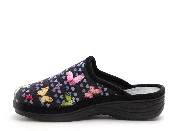 La maison de l espadrille chaussons femme 4212 6 noir