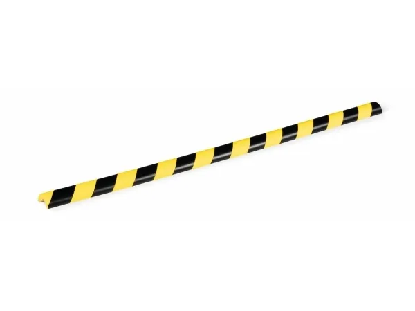 Durable 1115130, Polyurethan (PU), Sort, Gul, Afrundet, 1000 mm, 50 mm, 3 cm