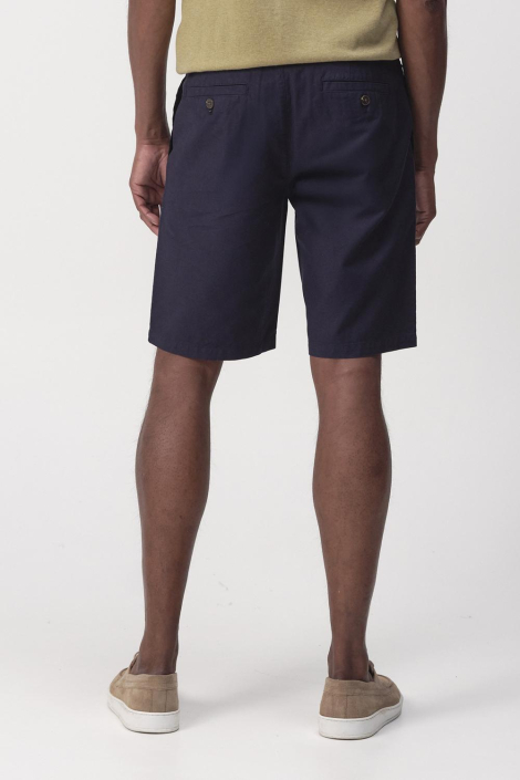 Campbell blauwe heren korte broek