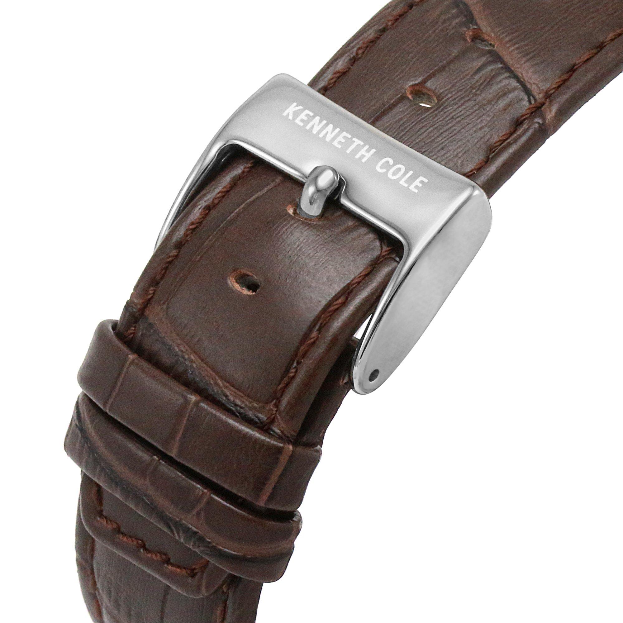Kenneth Cole New York Dress Grey Fashion Analogue Quartz Watch