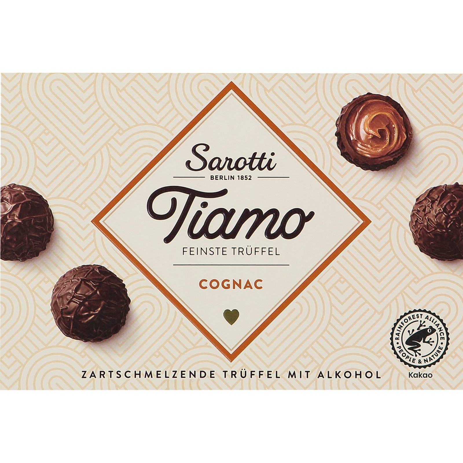 Sarotti Tiamo Trüffel Cognac-Sahne 125g