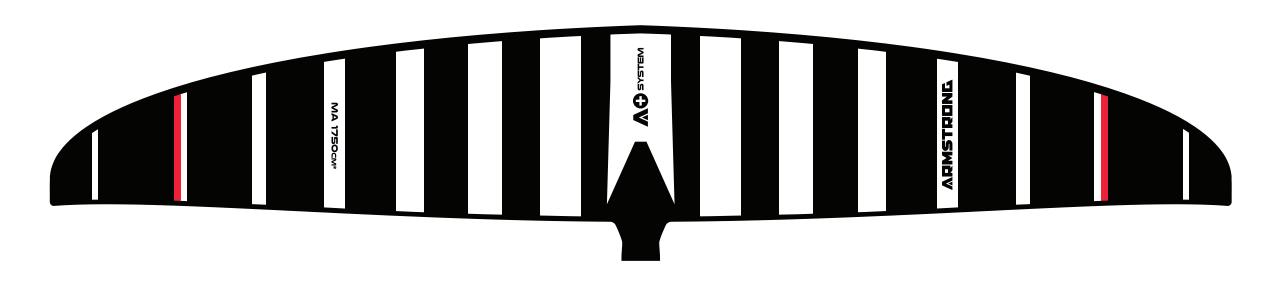 Armstrong Foils Front Wing Mid Aspect - MA MA 800 / 800 cm²