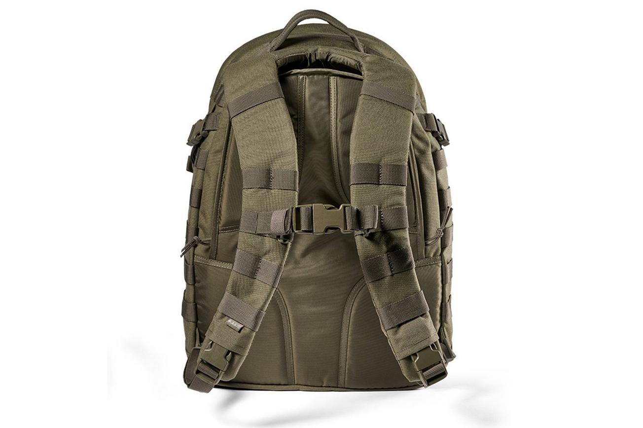 5.11 Rush 24 2.0 Backpack, groen, rugzak met MOLLE-web