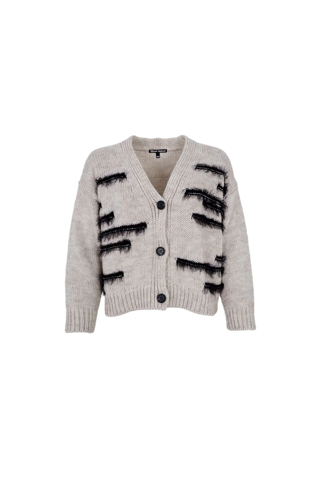 Black Colour Bccapello Knit Cardigan