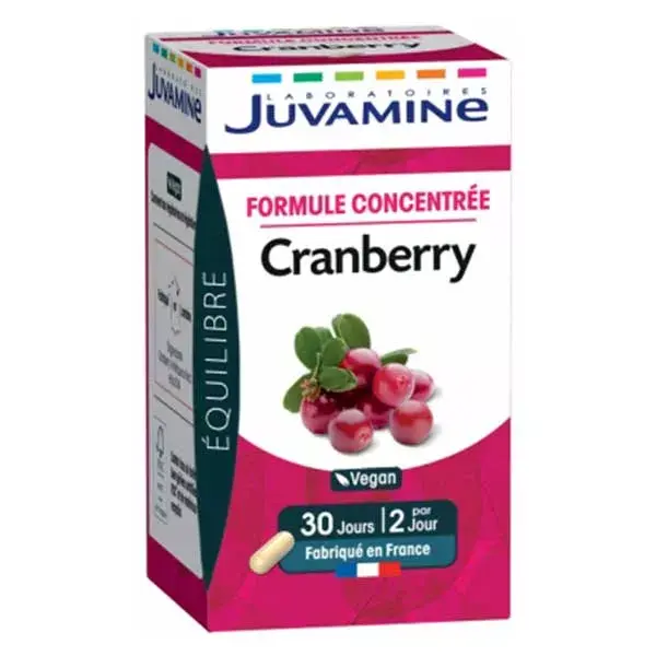 Juvamine Fórmula Concentrada Cranberry 60 cápsulas