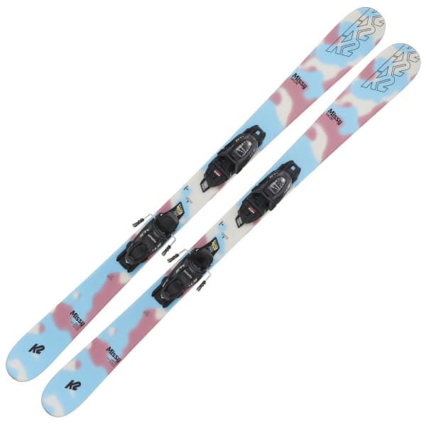 Pack ski K2 MISSY + FDT 4.5 BLUE/PINK/WHITE