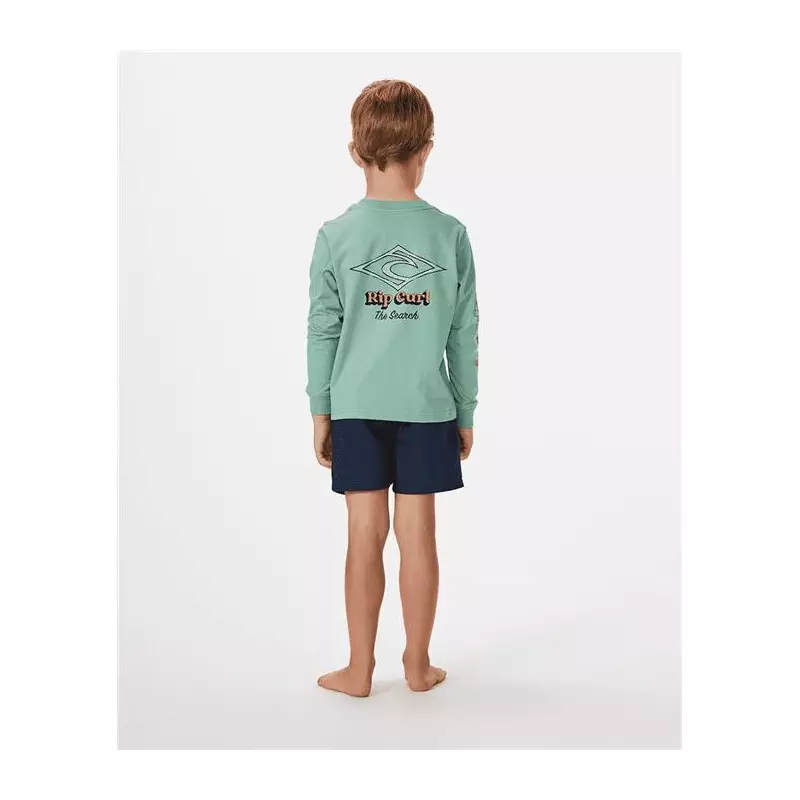Teeshirt junior RIPCURL Shred Town Ls Tee - Boy Dusty Green
