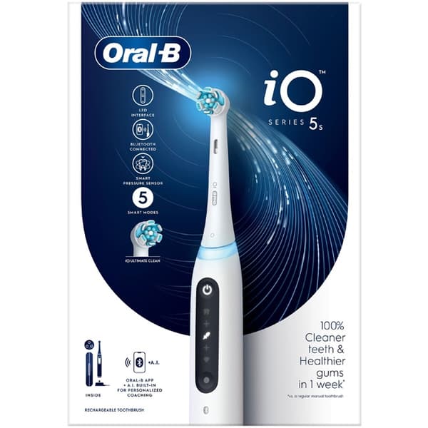 Oral B IO5s Quite White elektrisk tannbørste