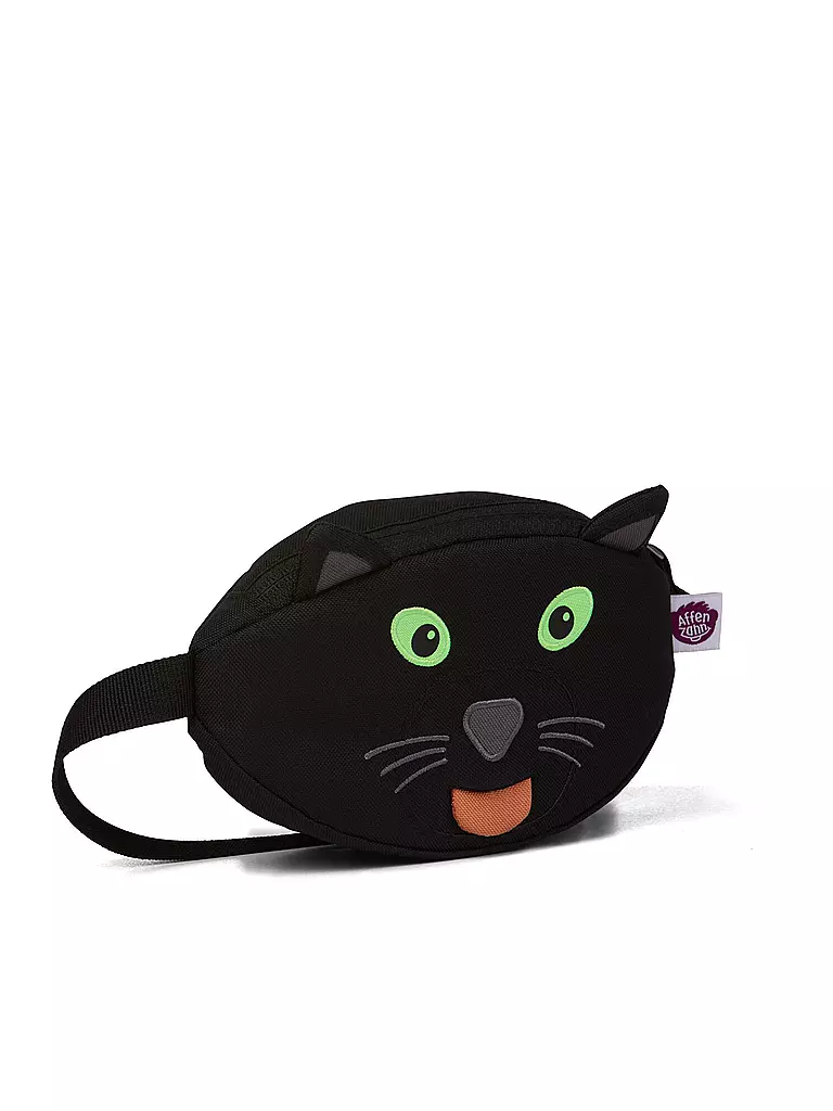 AFFENZAHN Gürteltasche Schwarzer Panther schwarz