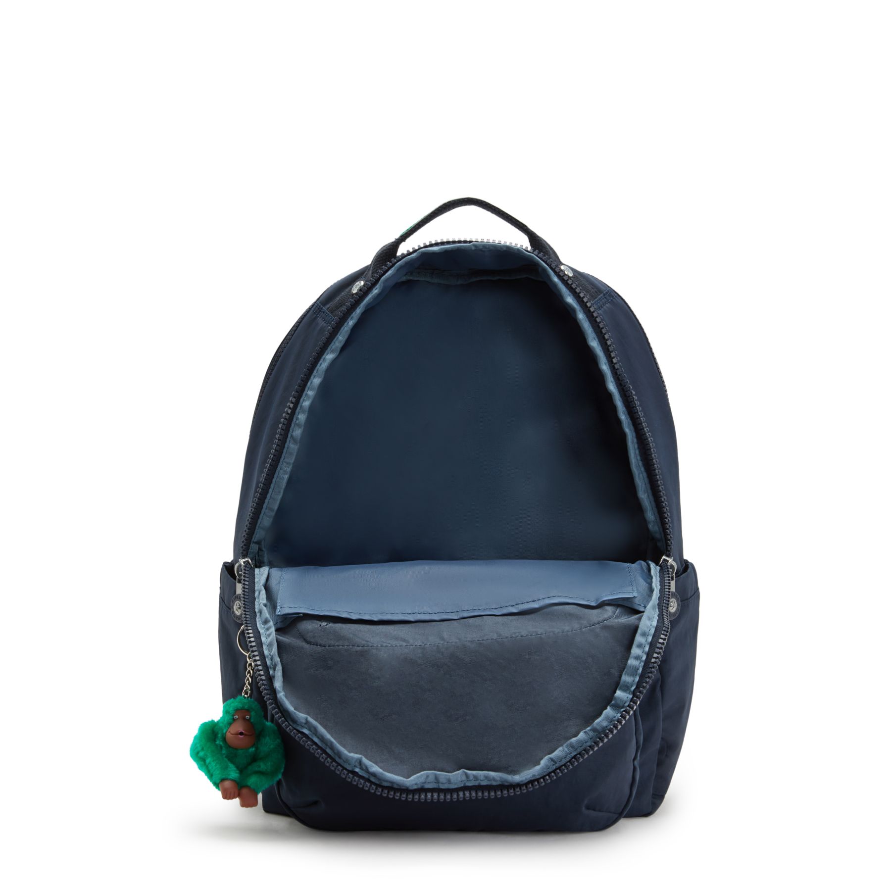 SEOUL LAP Grand sac à dos avec compartiment séparé pour ordinateur portable - Blue Green Block
