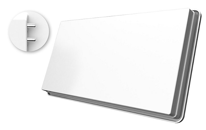 Antenne satellite plate - 2 sorties