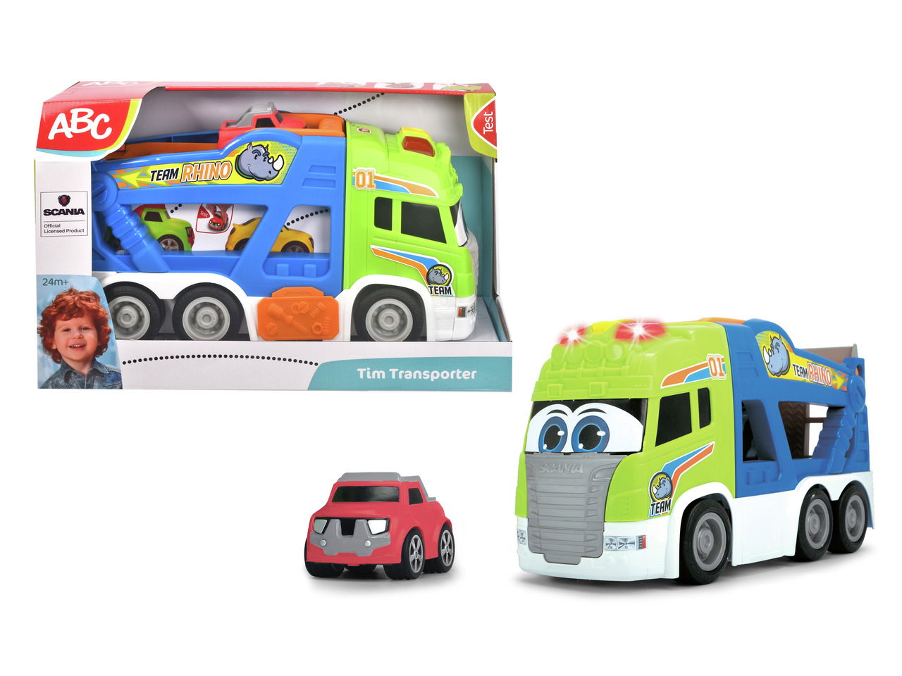 Zurbrüggen Spielzeugauto ABC TIM TRANSPORTER
