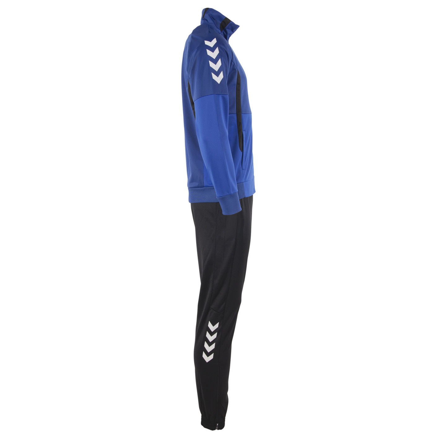 Hummel Authentic Full-Zip Trainingspak Blauw Zwart
