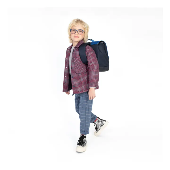 Jeune Premier Cartable Midi Wolf | Bleu électrique