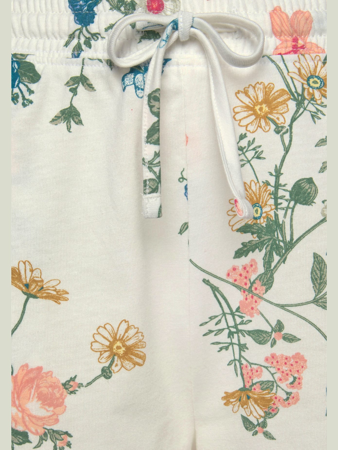 Pyjama court fantaisie coupe classique