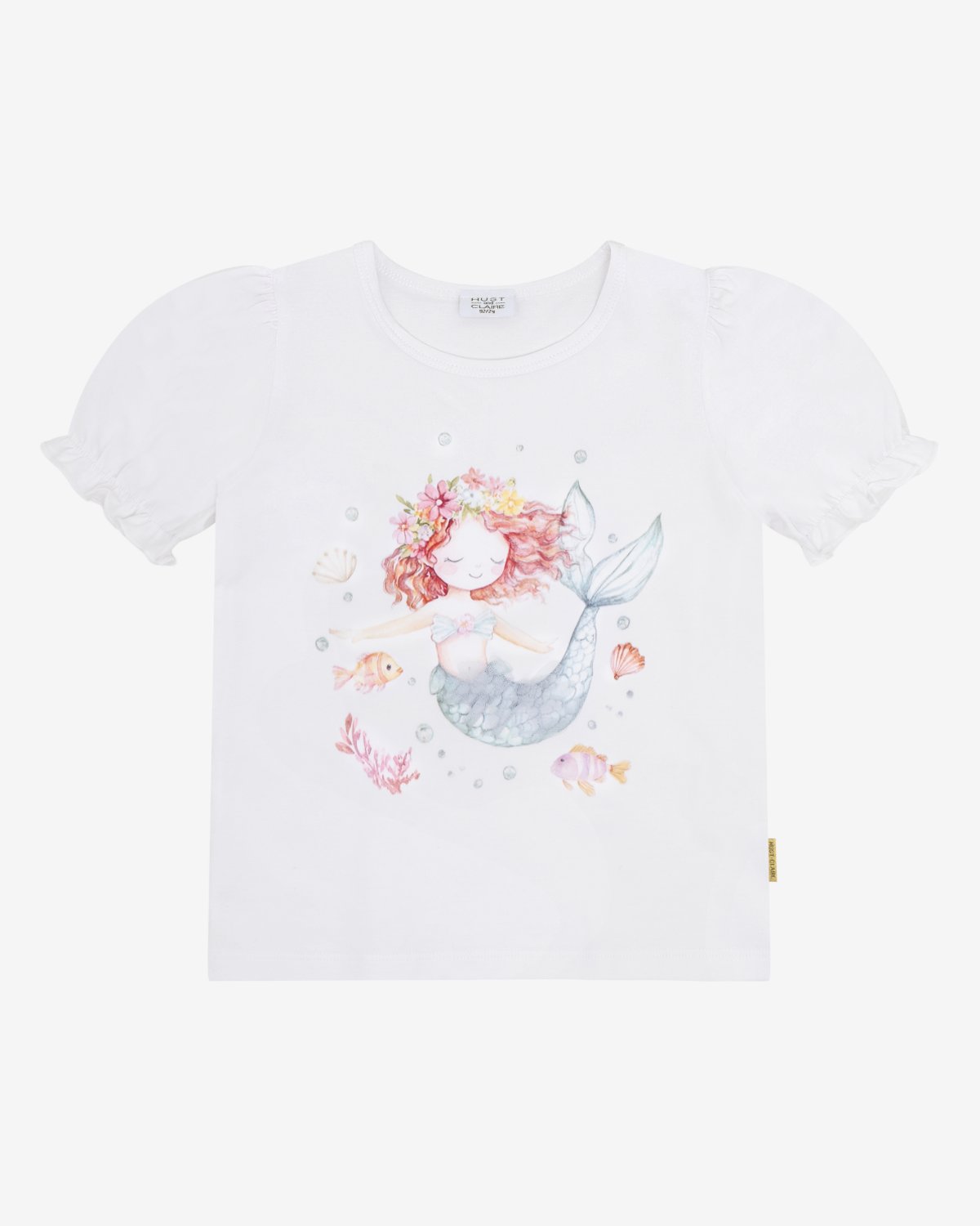 T-skjorte Barn M/ Glitter – Bomull, Elastan | HCAlma Mermaid