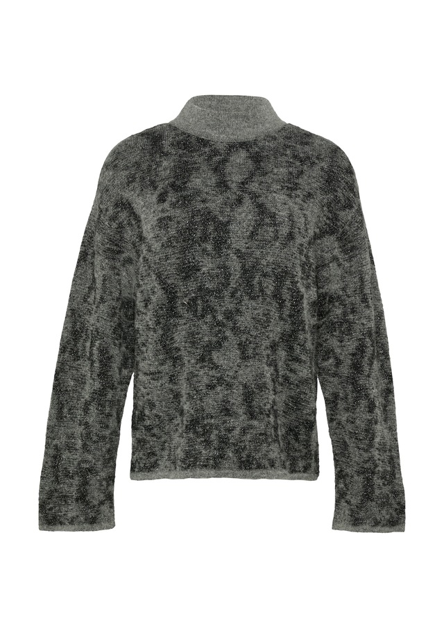 s.Oliver Stehkragenpullover mit Muster