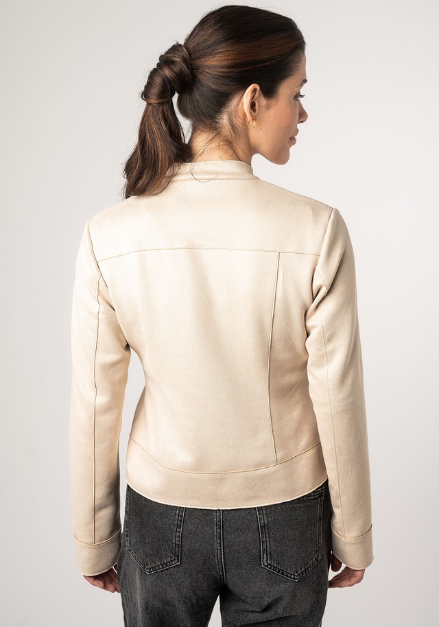 Mauritius Lederimitatjacke »2Wmaryama« in Unifarbe