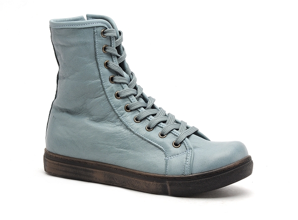 Andrea conti boots bottine plates femme 0342856 bleu