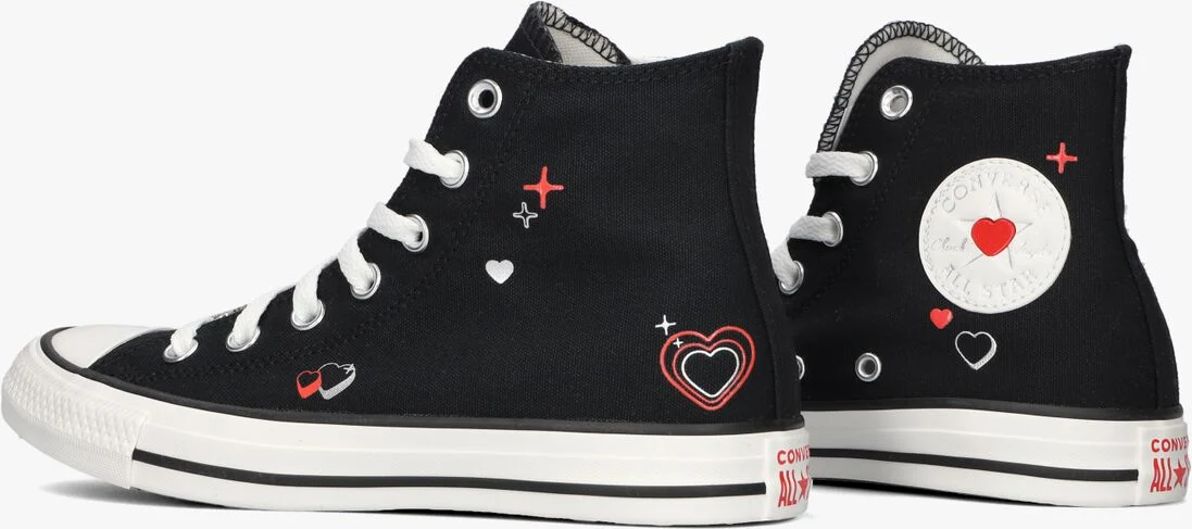 CONVERSE zwarte converse hoge sneaker chuck taylor all star hi dames
