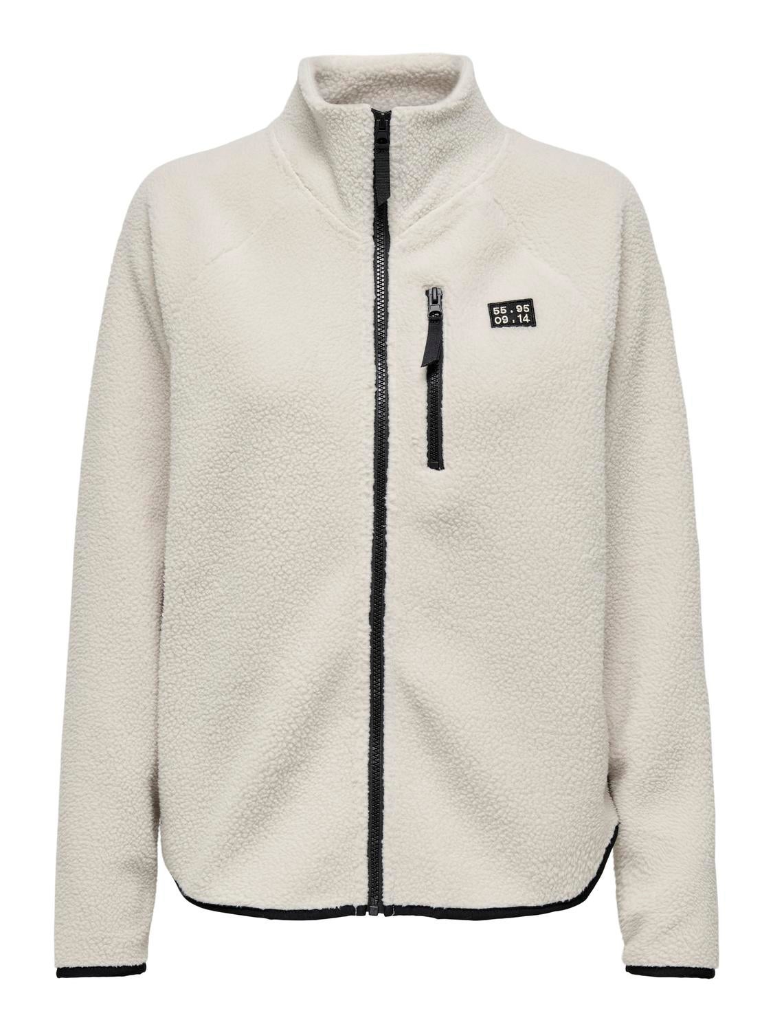 ONPMON Teddyfell Jacke Pumice Stone