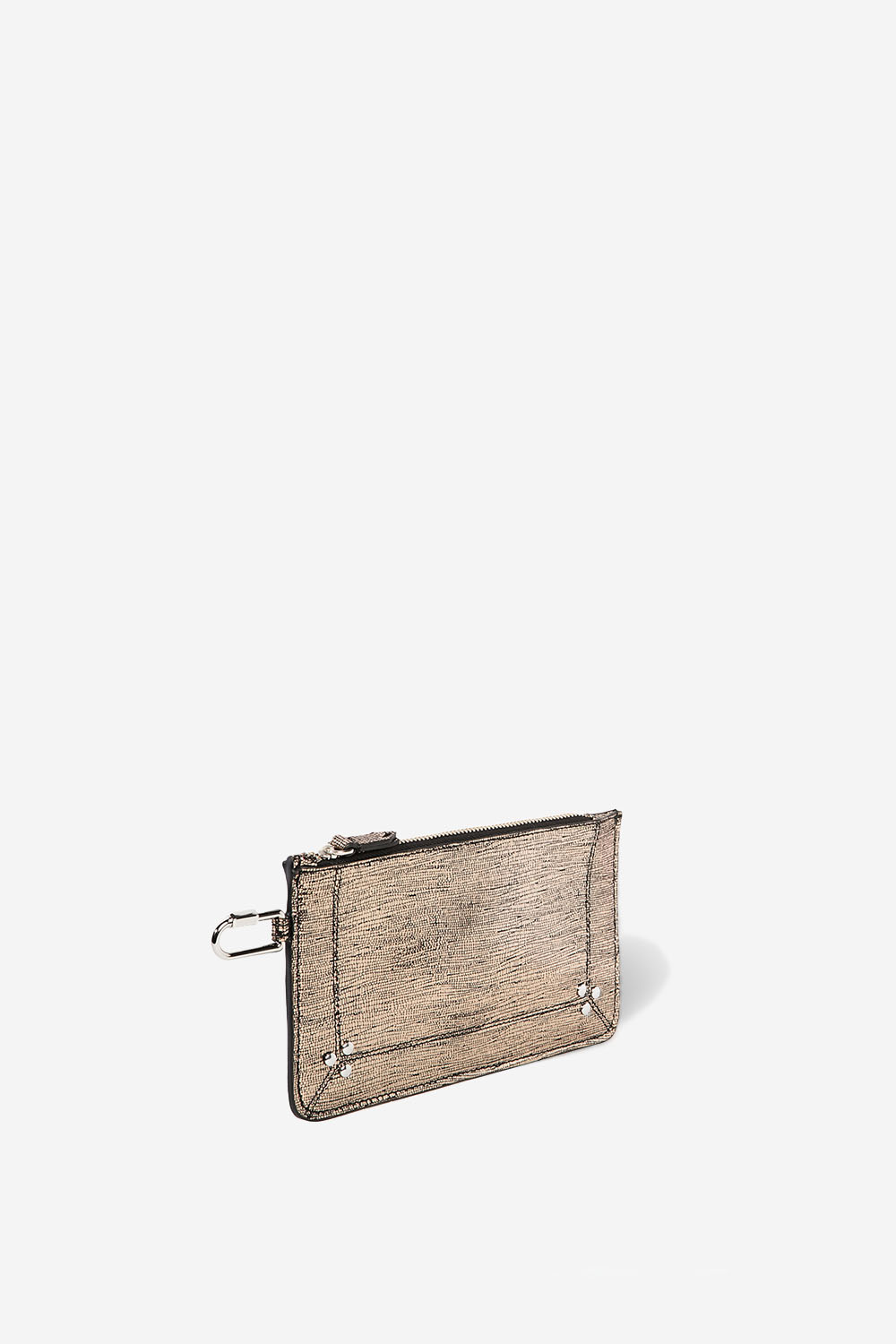 Popoche S leather clutch