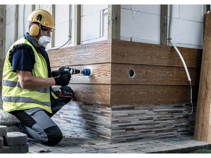 Bosch Professional Lochsäge EXPERT Tough Material, 68 x 60 Lange Lebensdauer beim Schneiden von Löchern in verschiedenen Materialien