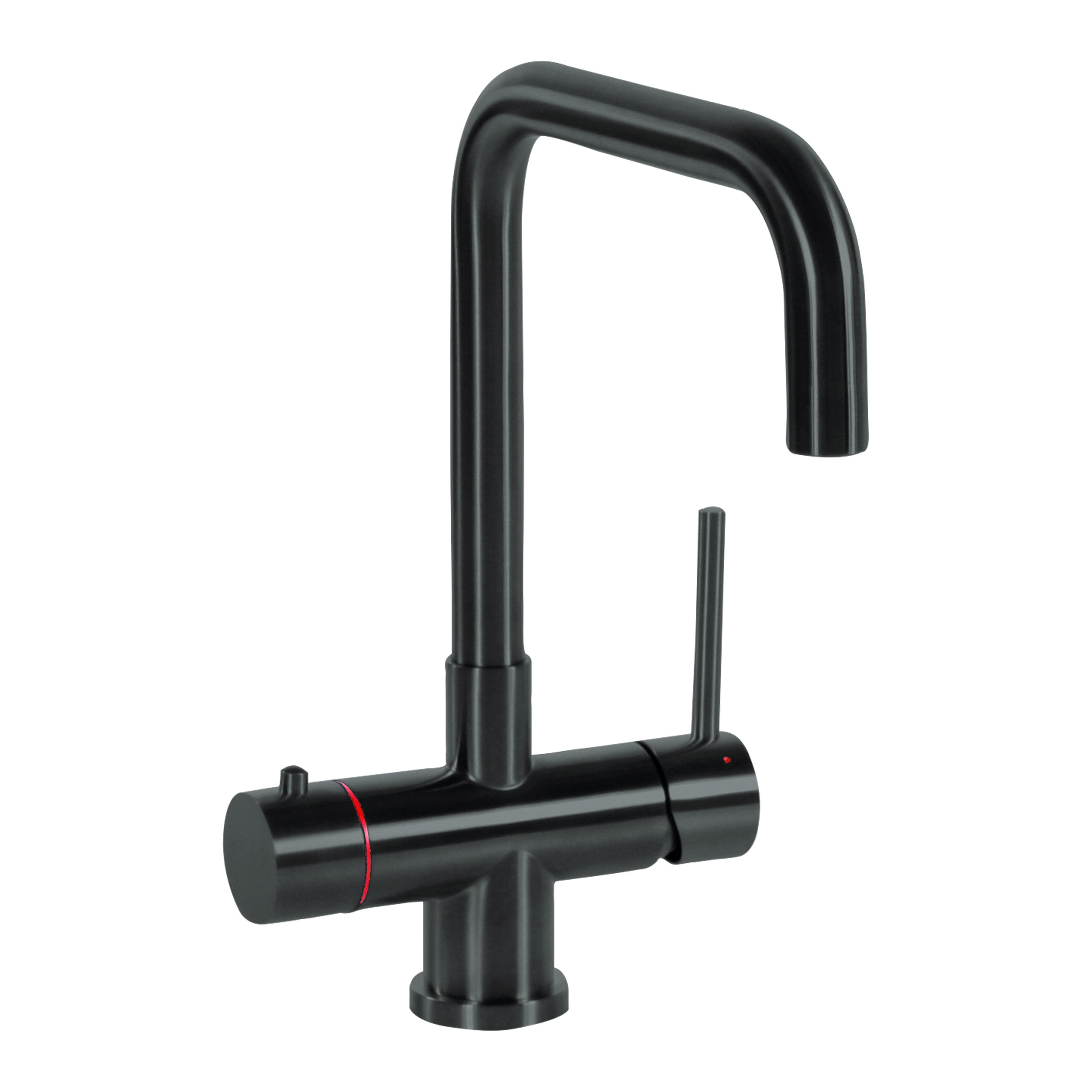 Selsiuz Inox kokend water kraan met single boiler en U-uitloopkraan gunmetal