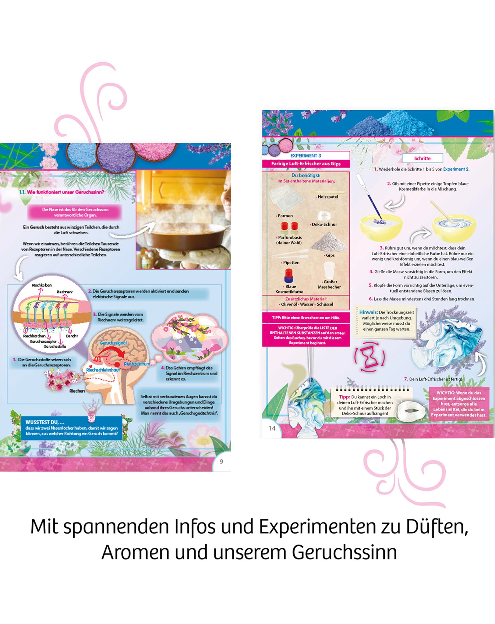 Kreativ-Experimentierset: Duft-Labor – Die Welt der Gerüche erforschen