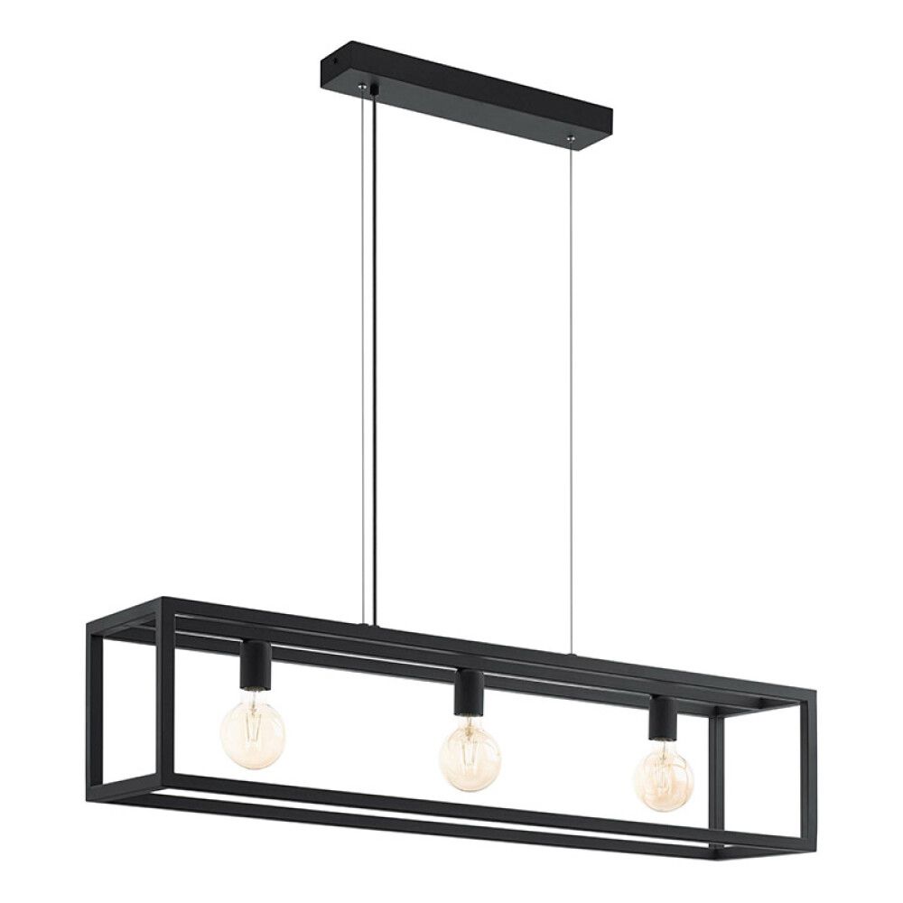 PENDEL ELSWICK 110CM SVART E27 3X60W