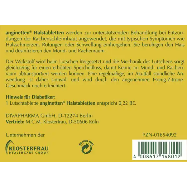 anginetten Halstabletten