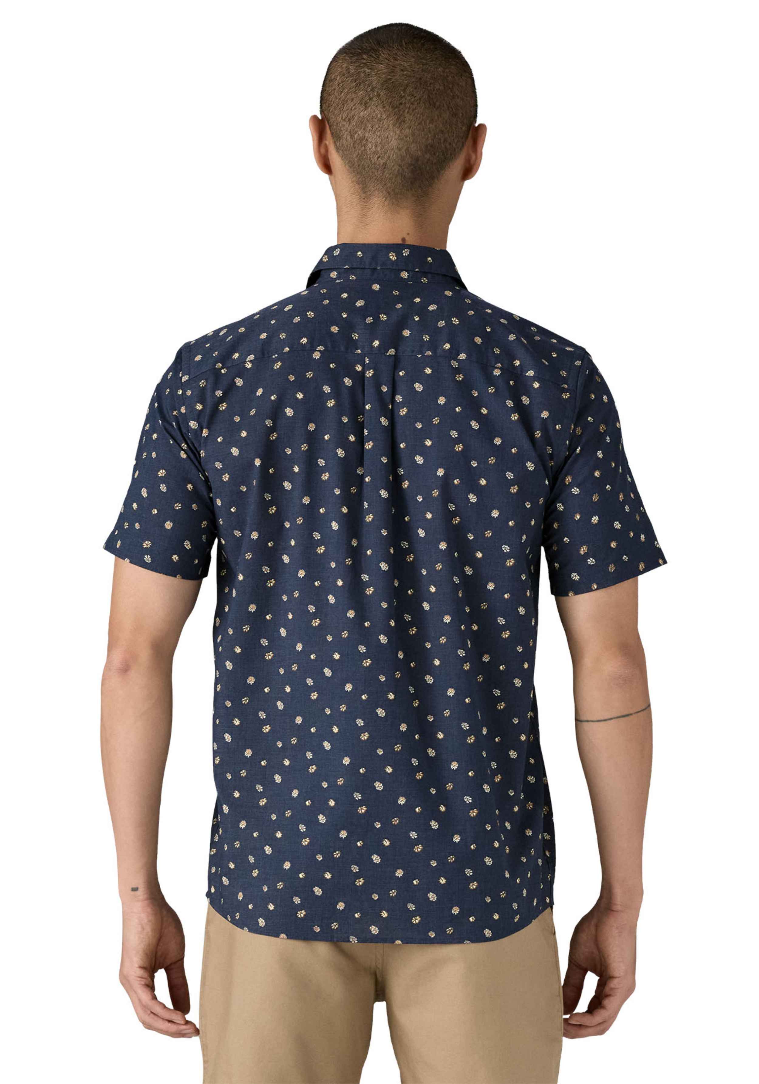 Patagonia Hemd M's Go To Shirt Blossoms: New Navy