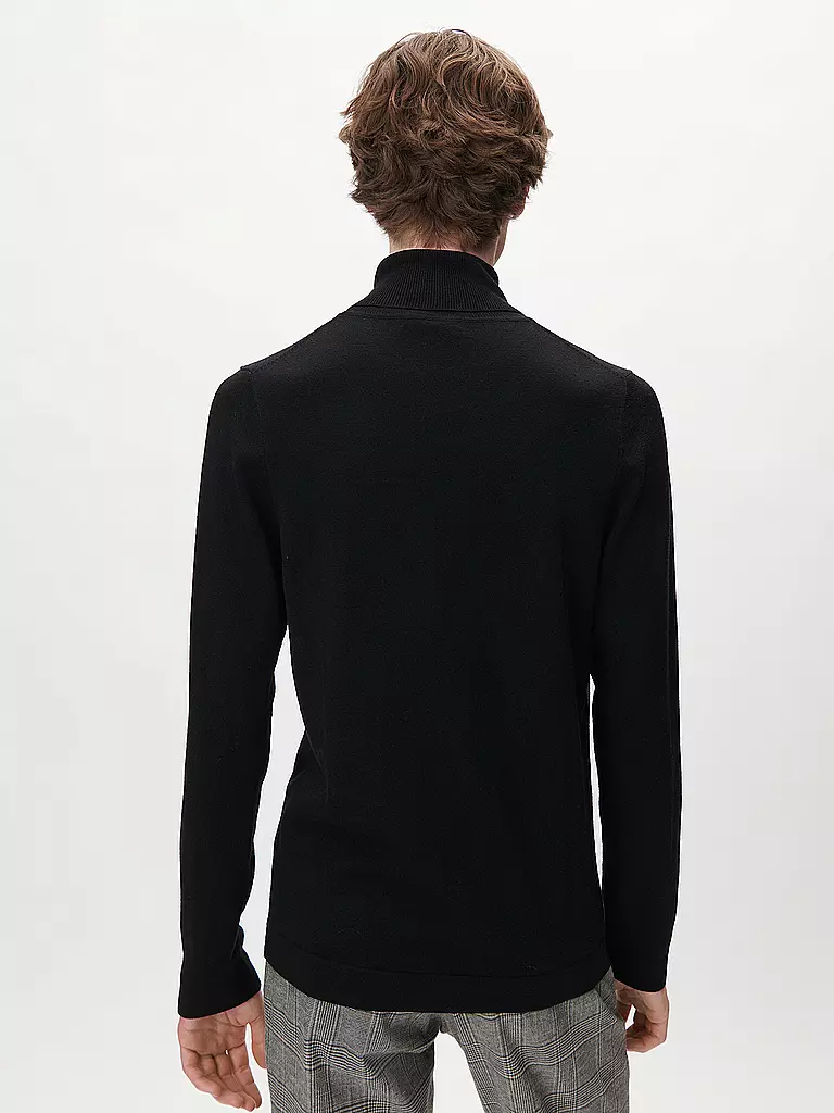 DRYKORN Rollkragenpullover JOEY schwarz