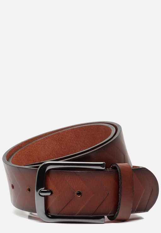 Ziengs Riem cognac Leer