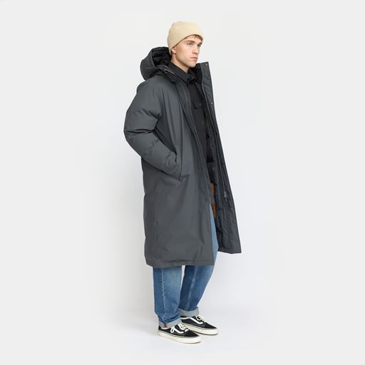 Revolution Long Puffer Frakke, Darkgrey, L