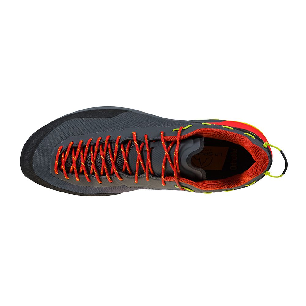 La Sportiva TX GUIDE - Chaussures d'approche Homme carbon/goji