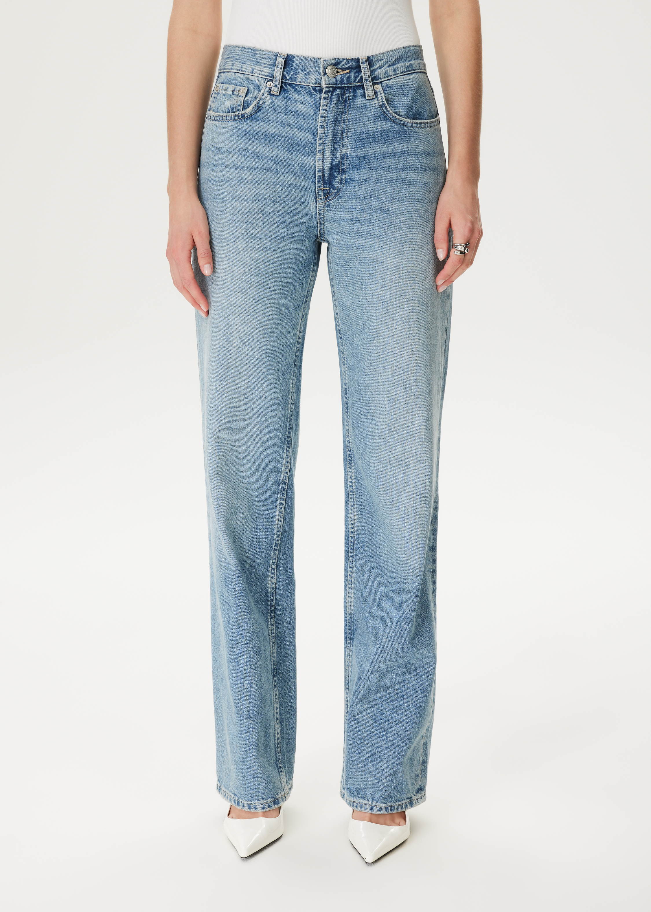 TESS - Relaxed straight leg jeans