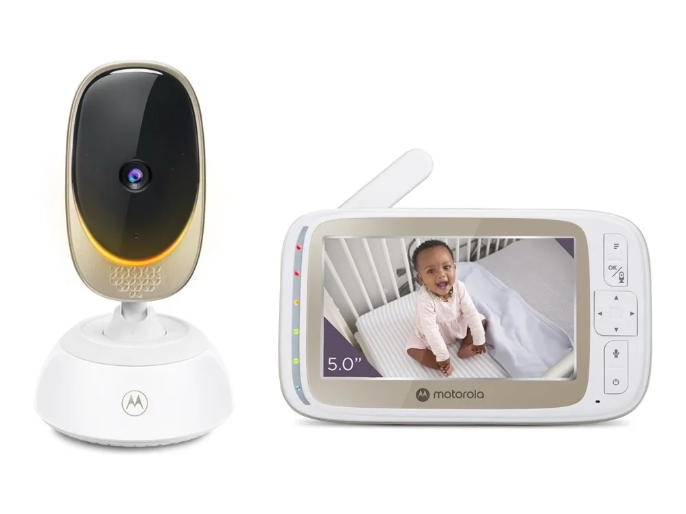 Motorola Nursery VM85 Connect - Baby overvågningssystem - trådløs (Wi-Fi, 2.4GHz radio) - 5